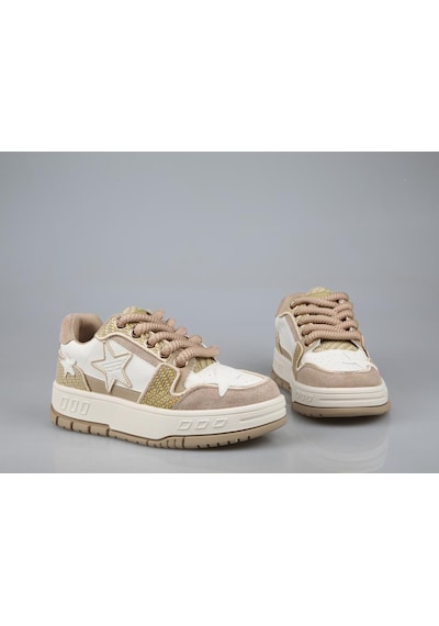 Guja 24k343 Bej Kadın Sneakers Bej