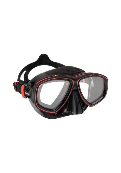 Cressi Prisma Maske Black/red Black-Red