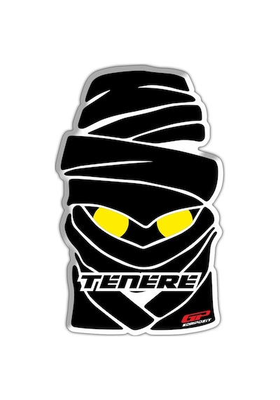 GP Kompozit Yamaha Tenere 700 / 1200 2011-2023 Uyumlu Tank Pad Siyah-Sarı