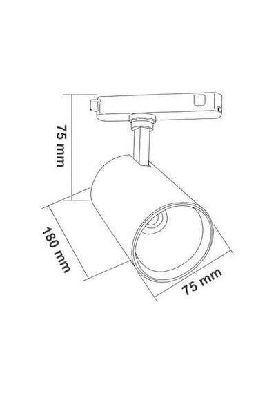 Ack Led Ray Armatür 30w Beyaz Kasa 3000k Ad30-01100