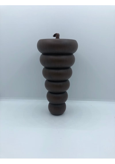 PLASTİK 18 CM CEVİZ M8 VİDALI,BERJER MOBİLYA  AYAĞI (4 ADET)