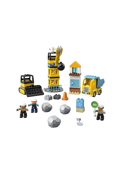 LEGO® Duplo 10932 İnşaat Yıkım Aracı 56 Parça