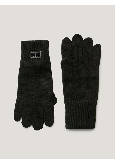 Tommy Hilfiger Tjw Cosy Knıt Gloves Kadın Siyah Eldiven