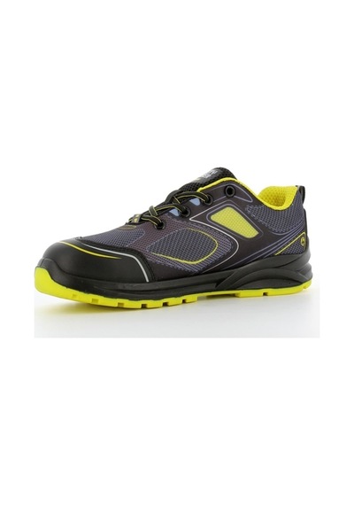 Safety Jogger Cador Yellow S1p Esd Src İş Güvenlik Ayakkabısı Siyah-Sarı