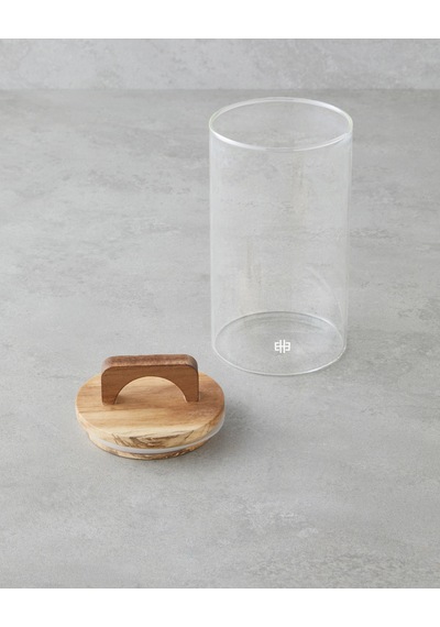 English Home Miria Borosilikat Kavanoz 1200 Ml Kahve Kahverengi