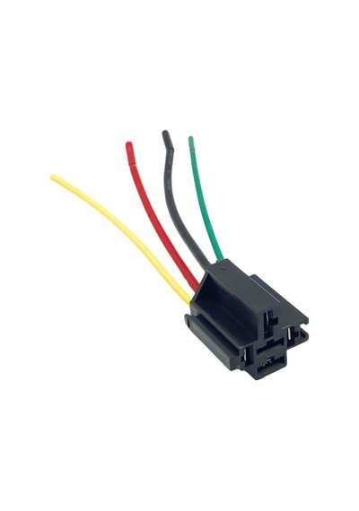 Röle Soketi Röle Yuvası 4 Uçlu/5 Uçlu 70 A 2 Uç Küçük / 3 Uc Büyük 6.3 Mm / 9.5 Mm