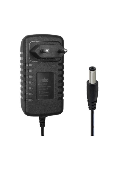 36 Volt - 1 Amper Standard 5.5 2.5 Mm Uçlu Priz Tipi Adaptör