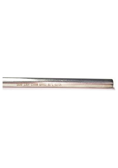 Sern Havlupan Isıtıcı Rezistans 1500w Krom Renk On/off Hp03 Model 230v L:900mm Fişli Cr304 80 C Limit Termostatlı 1/2'' Yarım Parmak