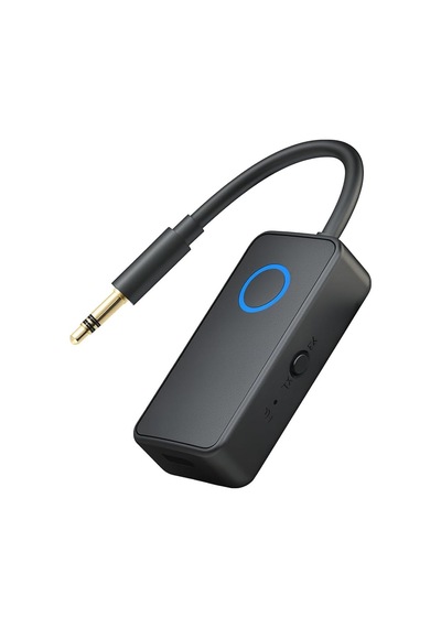 Bluetooth 5.4 Ses Alıcı & Verici 2 Si 1 Arada Aux Adaptör, 3.5mm Jak, Usb-c Şarj, 15m Kablosuz Men