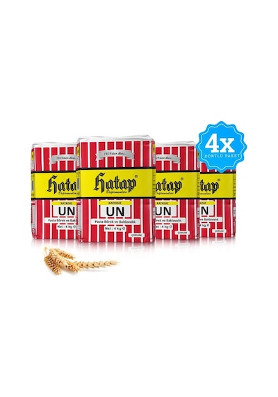 Hatap Pasta Börek ve Baklavalık Un 4 x 4 KG