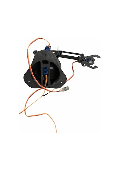 4 Eksen Servo Kontrollü Robotik Kol Pan-tilt Mekanizma
