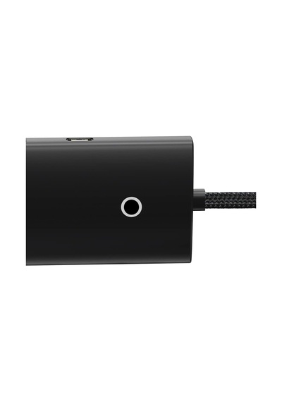 Lite 4in1 Multifonksiyonel Type-c Hub Dock Station Siyah