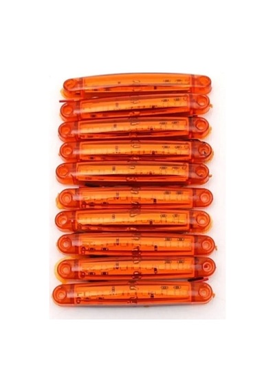 Off Road Slim Basamak Aydınlatma Ledi Parmak Led Sarı 9 Led 12-24v 10 Adet