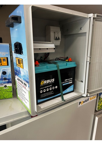 Sunpro1185 Taşınabilir Güç İstasyonu 100 Ah Lityum Akü Şebekeden