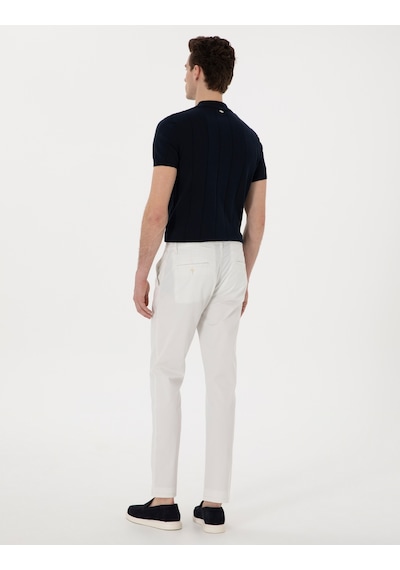 Pierre Cardin Erkek Ekru Pantolon Kanvas-chino 50301759-vr019 Ekru