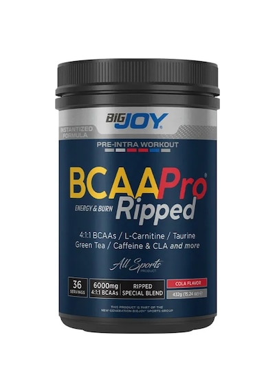 Bigjoy BCAAPro 4:1:1 Ripped 432g Cola