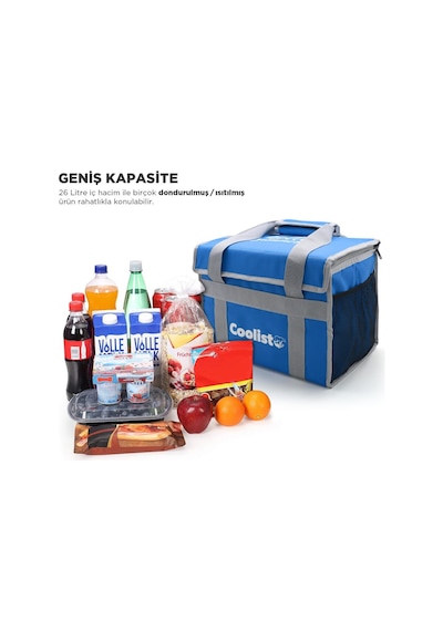 Coolist Cl26b 26 Litre Katlanabilir Termos Bez Çanta / Buzluk