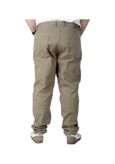 Mode Xl Büyük Beden Erkek Gabardin Pantolon 5 Cep Doğa Classic 22920 Bej 001