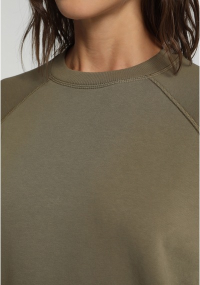 Colin's Colins Regular Fit Yuvarlak Yaka Düz Kadın Yeşil Sweatshirt Cl1081497 Q1.v2 Kha Haki Colin's Colins Regular Fit Yuvarlak Yaka Düz Kadın Yeşil Sweatshirt Cl1081497 Q1.v2 Kha Haki