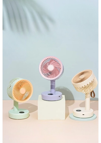 Fressi Jaf17 Taşınabilir Masaüstü Yeşil Usb Fan