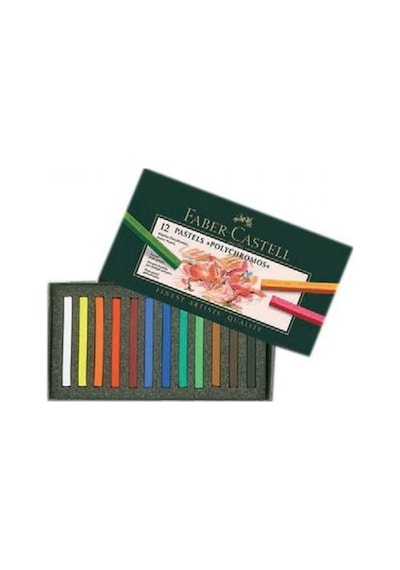 Faber-Castell Polychromos Pastel Boya 12 Renk Karton Kutu