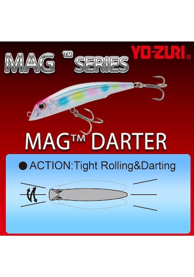 Yo-zuri Yo Zuri R 1216 Mag Darter ' F 165 Mm 6 1 2