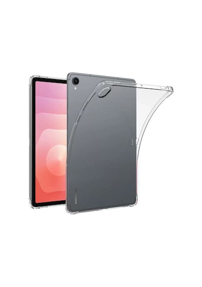 Samsung Galaxy  Uyumlu  Tab S11 Kılıf Anti Shock Tablet Silikon - Şeffaf Arka Kapak