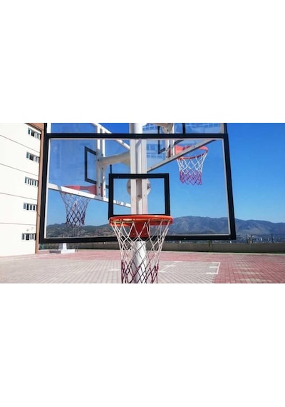 Adelinspor Basketbol Panya Seti 105 x 180 10 MM Akrilik Cam Sabit