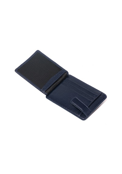 Lacivert Cüzdan & Kartlık Unisex 544 Grande Deri Cüzdan Kartlık