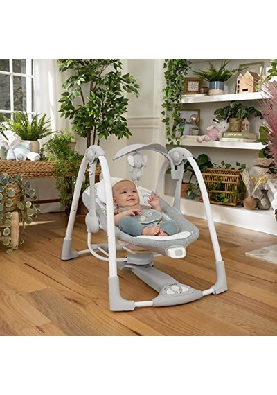 Ingenuity Convertme 2'si 1 Arada Kompakt Taşınabilir Otomatik Bebek Salıncağı Ve Bebek Koltuğu, Pil Tasarrufu Sağlayan Titreşimler, Doğa Sesleri, 0-9 Ay 3-9 Kg Swell Açık Bej Ingenuity Convertme 2'si 1 Arada Kompakt Taşınabilir Otomatik Bebek Salıncağı Ve Bebek Koltuğu, Pil Tasarrufu Sağlayan Titreşimler, Doğa Sesleri, 0-9 Ay 3-9 Kg Swell Açık Bej