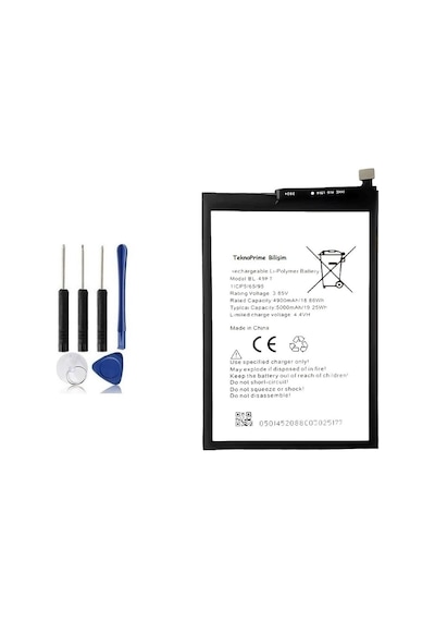 Tecno Camon 15 İle Uyumlu İthal Pil Batarya Bl-49ft