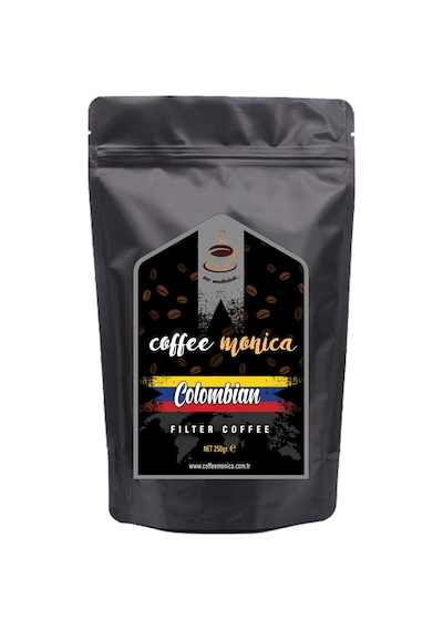 Coffeemonica Origin Colombia Medellin Öğütülmüş Filtre Kahve 250 G