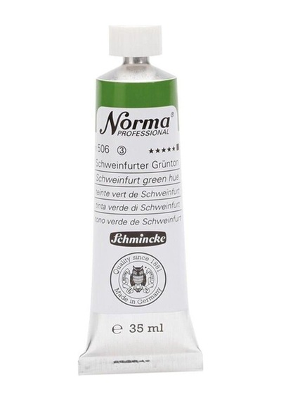 Schmincke Norma Profesyonel Yağlı Boya 35 ML 506 Schweinfurt Green Hue
