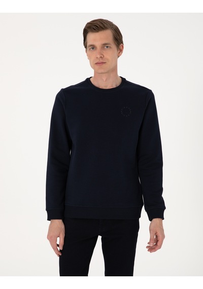 Pierre Cardin Erkek Lacivert Sweatshirt 50314978-vr033 Lacivert