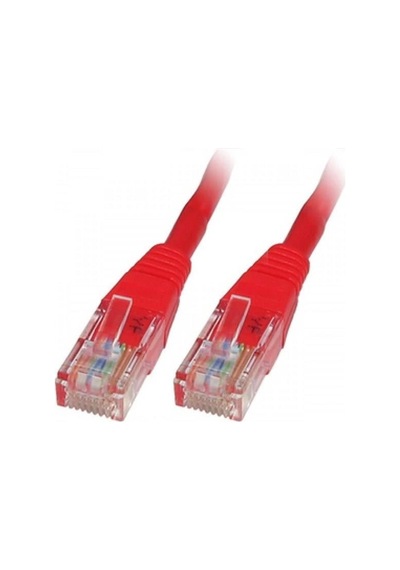Ods 1metre Cat6 Utp Lszh Saf Bakır Kırmızı Patch Kablo 10'lu Paket -211650