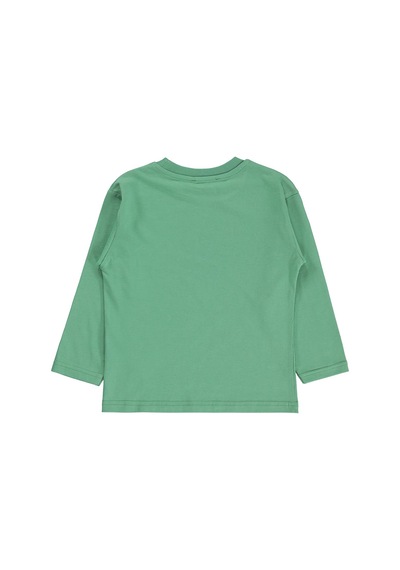 Silversun Kids Silversun Timsah Baskılı 2-7 Yaş Sweatshirt - Yeşil