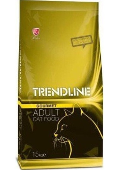 Trendline Gourmet Renkli Karışık Yetişkin Kedi Maması 2 x 15 KG