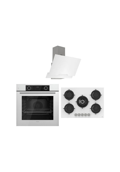 Ferre Fryart RS Serisi XE63CB - RS036 - D064 Beyaz Ankastre Set