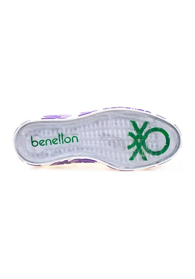Benetton Kadın Spor Ayakkabı Beyaz-lila Beyaz - Lila