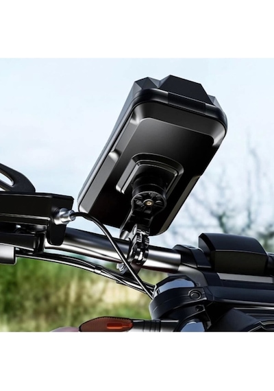 Nukrotech M30 Suya Dayanıklı Gidon Bağlantılı Telefon Ve Aksesuar Çantası