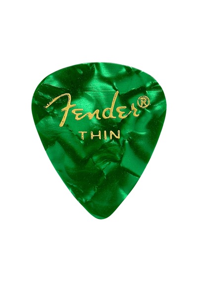 Fender 1980351771 Premium Celluloid 351 Shape Thin Gitar Penası