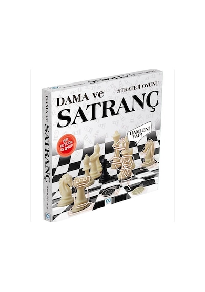 Ca Games Dama Ve Satranç Kutulu Oyun 5188