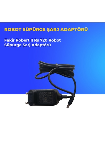 Fakir Robert Iı Rs 720 Robot Süpürge Şarj Adaptörü