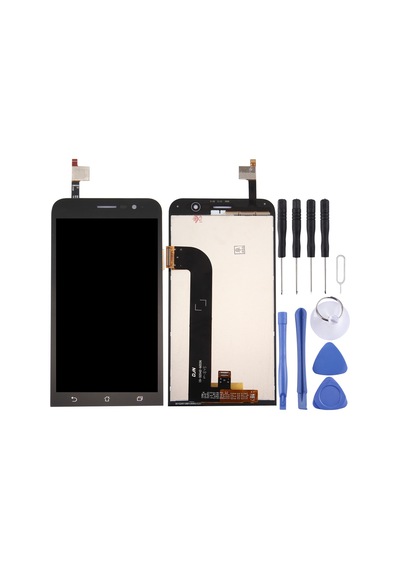 Asus Zenfone Go / Zb500kg İçin  Lcd Ekran Sayısallaştırıcı Tam Montaj Siyah