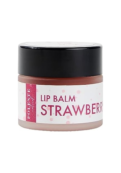 Natural - Çilekli Lip Balm - Nemlendirici Dudak Kremi 10 Ml