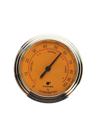 Cohiba Puro Kutusu Humidor Nemölçer Higrometre 5cm