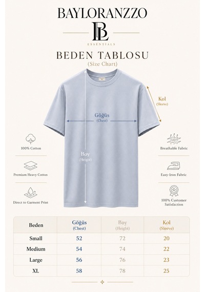 Bayloranzzo Brasil %100 Pamuk Heavy Cotton Premium Kalite Erkek Tişört Siyah