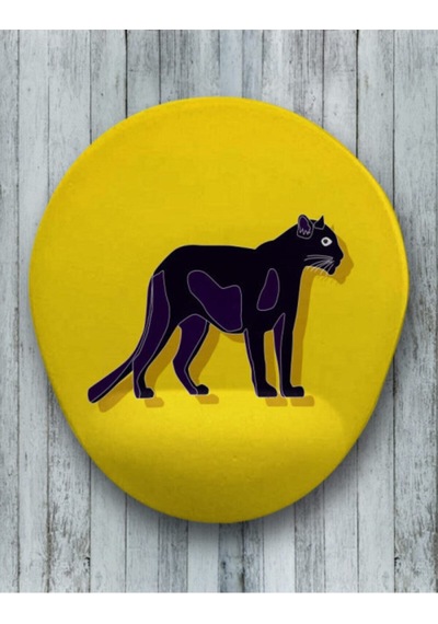 Panter Oval Bilek Destekli Mouse Pad Mousepad