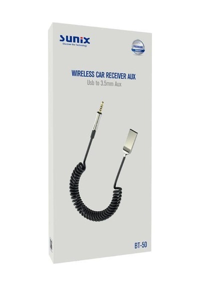 Sunix Usb To 3.5mm Bluetooth Aux Kablo Bt-50