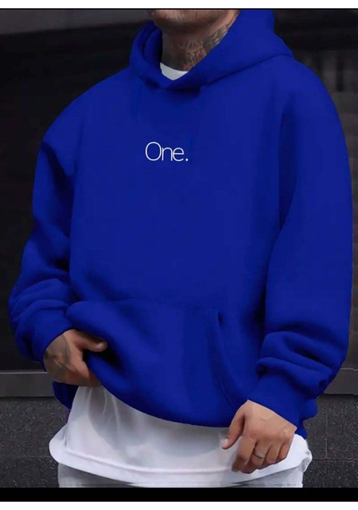 Medinenur One Yazı Baskılı Kapüşonlu Sweatshirt Saks